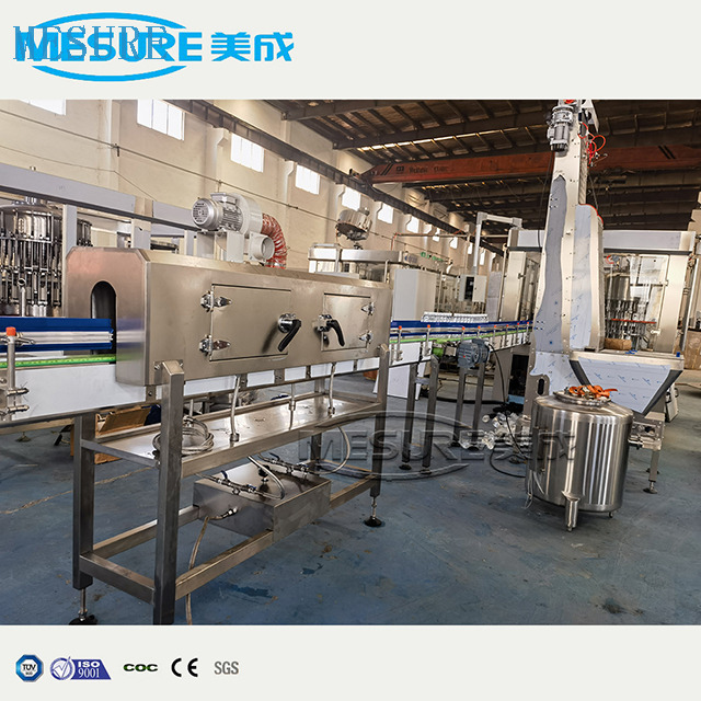 宠物玻璃瓶铝罐盖PVC膜蒸汽电气热收缩套筒标签标签涂抹器密封器隧道机器